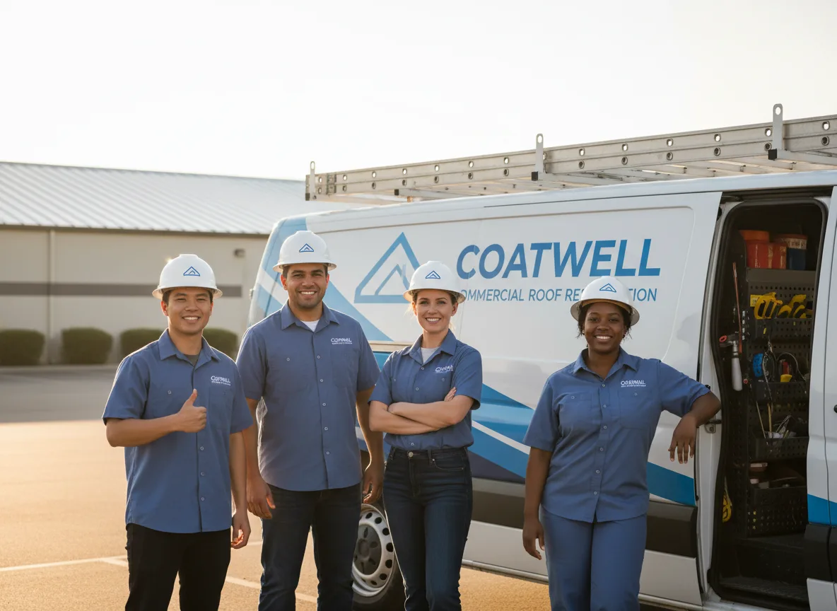 Commercial roof coating company in Herrick Center, PA
